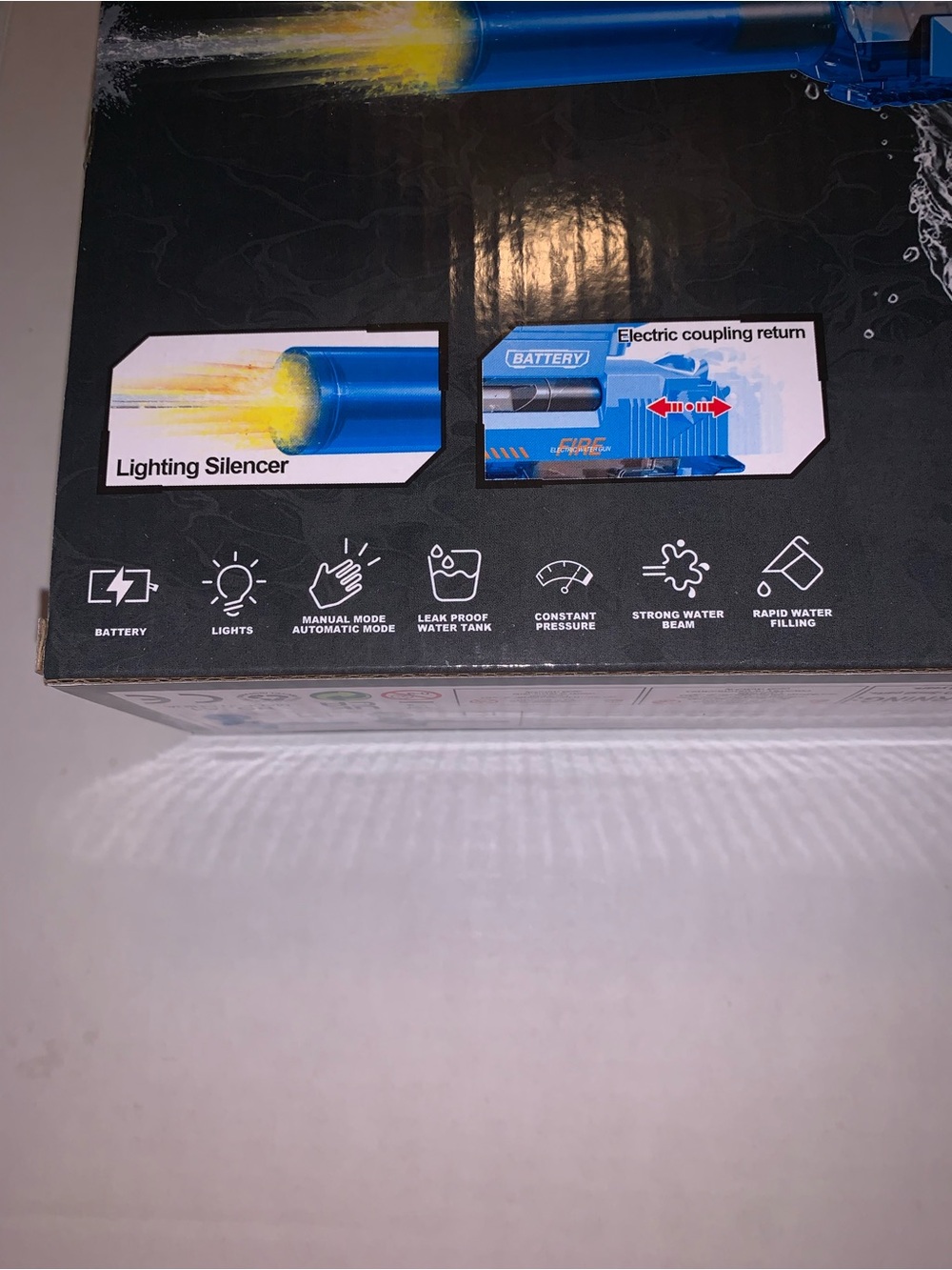 Electric Water Gun - Blue - Picture 2 of 5